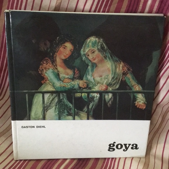 goya Other - Gaston Diehl Goya Hard book art prints vintage